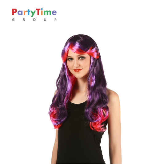 PARTYTIME Womens Fantasy Long Wavy Wig